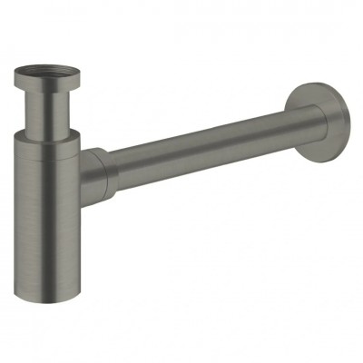 Vedo syfon umywalkowy okrągły grafit szczotkowany VSY1010/SG