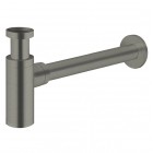 Vedo syfon umywalkowy okrągły grafit szczotkowany VSY1010/SG