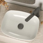 Vedo Aletta Grafite bateria umywalkowa wysoka stojąca bez korka grafit szczotkowany VBA5003/SG