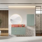 Elita Meble For All szafka wisząca 60 cm zielony mat RE140600061470