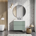 Elita Meble Look szafka podumywalkowa 80 cm zielony mat RE010801021470