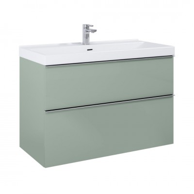Elita Meble Look szafka podumywalkowa 100 cm zielony mat RE011000021470