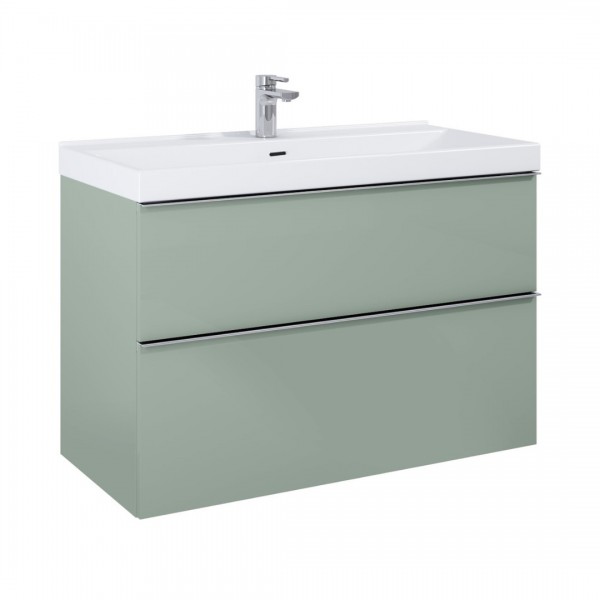 Elita Meble Look szafka podumywalkowa 100 cm zielony mat RE011000021470