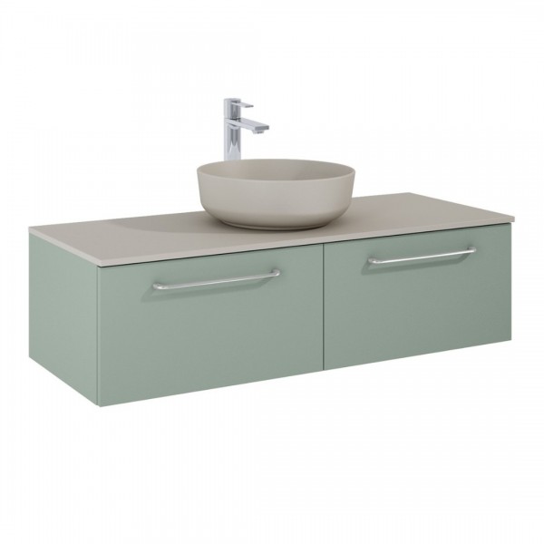 Elita Meble Look komoda wisząca 120 cm zielony mat RE081204021470