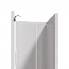 Deante Prizma zestaw montażowy drzwi do wnęki biały mat KTJ_A00X