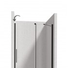 Deante Prizma zestaw montażowy drzwi do wnęki czarny mat KTJ_N00X