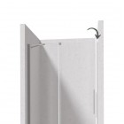 Deante Prizma zestaw montażowy drzwi do wnęki stal szczotkowana KTJ_F00X