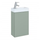 Elita Meble Young Basic umywalka z szafką 40 cm zielony mat RE163068001470