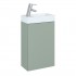 Elita Meble Young Basic umywalka z szafką 40 cm zielony mat RE163068001470