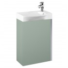 Elita Meble Summer umywalka z szafką 40 cm zielony mat RE020450141470