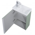 Elita Meble Spring zestaw łazienkowy 45 cm umywalka z szafką zielony mat RE020450131470