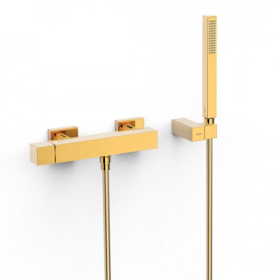 Tres Cuadro Exclusive bateria prysznicowa złota 00716703OR