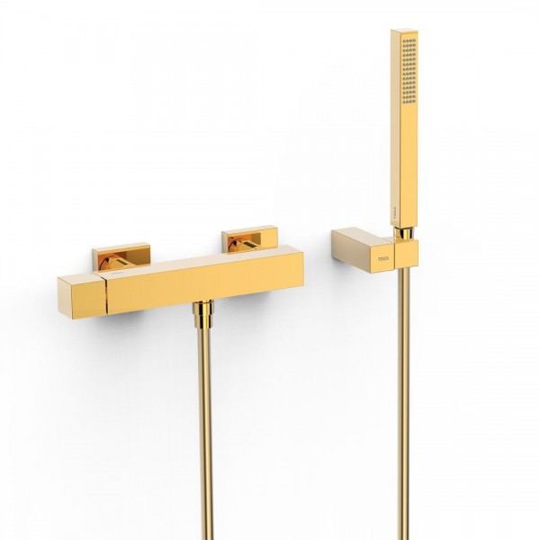 Tres Cuadro Exclusive bateria prysznicowa złota 00716703OR