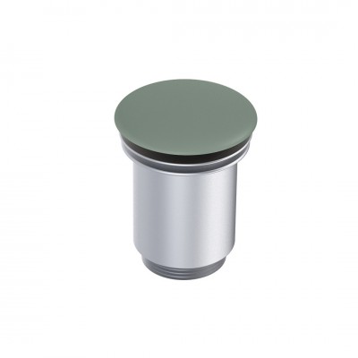 Elita Meble korek klik-klak do umywalki okrągły ceramiczny zielony mat RE090000021470