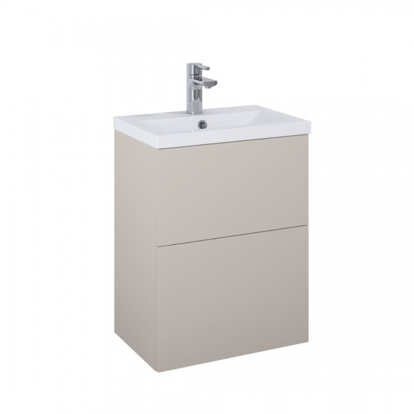 Elita Meble Kido zestaw szafka z umywalką 50 cm beżowy mat RE020501117020
