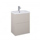 Elita Meble Kido zestaw szafka z umywalką 50 cm beżowy mat RE020501117020