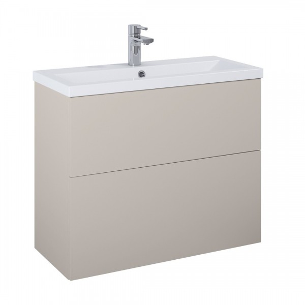 Elita Meble Kido zestaw szafka z umywalką 80 cm beżowy mat RE020801117020