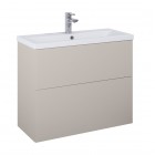 Elita Meble Kido zestaw szafka z umywalką 80 cm beżowy mat RE020801117020