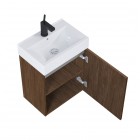 Elita Meble Tiny zestaw łazienkowy 45 cm umywalka z szafką orzech lincoln RE020451167060