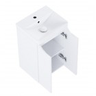 Elita Meble Helo Compact umywalka z szafką 40 cm biały połysk RE020400208060