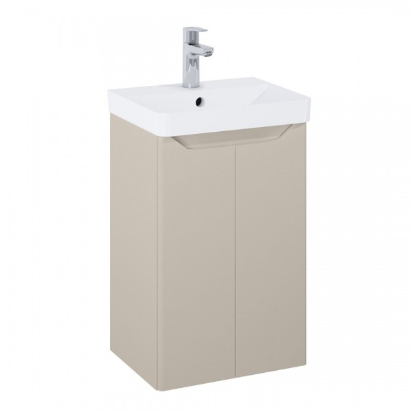 Elita Meble Helo Compact umywalka z szafką 40 cm beżowy mat RE020400207020