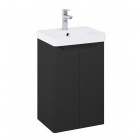 Elita Meble Helo Compact umywalka z szafką 40 cm czarny mat RE020400207160