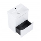 Elita Meble Helo Compact umywalka z szafką 50 cm biały połysk RE020500208060