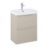 Elita Meble Helo Compact umywalka z szafką 50 cm beżowy mat RE020500207020