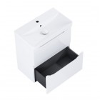 Elita Meble Helo Compact umywalka z szafką 60 cm biały połysk RE020600208060