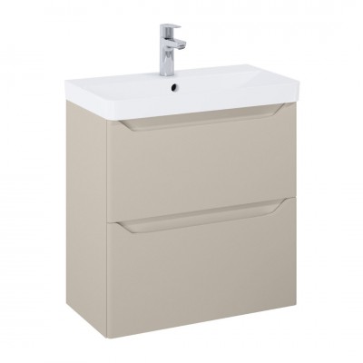 Elita Meble Helo Compact umywalka z szafką 60 cm beżowy mat RE020600207020