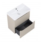 Elita Meble Helo Compact umywalka z szafką 60 cm beżowy mat RE020600207020