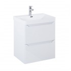 Elita Meble Helo szafka podumywalkowa 60 cm biały połysk RE010600208060