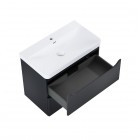 Elita Meble Helo szafka podumywalkowa 80 cm czarny mat RE010800207160