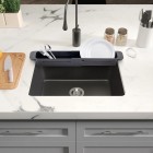 Deante koszyk rozsuwany do zlewozmywaka czarny ZZB_N00S