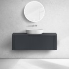 Oltens Hamnes blat naszafkowy 120 cm czarny mat 63015300