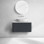 Oltens Hamnes szafka podumywalkowa 80 cm czarny mat 60023300