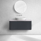 Oltens Hamnes szafka podumywalkowa 100 cm czarny mat 60024300