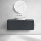 Oltens Hamnes szafka podumywalkowa 120 cm czarny mat 60025300