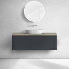 Oltens Hamnes szafka podumywalkowa 120 cm czarny mat 60025300