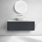 Oltens Hamnes szafka podumywalkowa 120 cm czarny mat 60025300