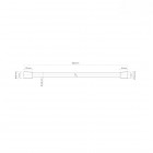 Oltens Ronneby wąż prysznicowy 150 cm grafit 37201400