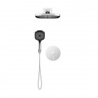 Oltens Molle zestaw prysznicowy podtynkowy deszczownica 26 cm chrom 36022100