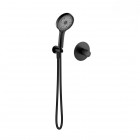 Oltens Hamnes zestaw prysznicowy podtynkowy czarny mat 36033300