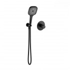 Oltens Hamnes zestaw prysznicowy podtynkowy czarny mat 36034300