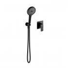 Oltens Hadsel zestaw prysznicowy podtynkowy czarny mat 36038300