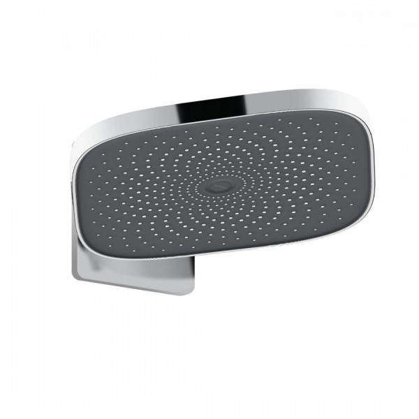 Oltens Vann (S) Krafta deszczownica kwadratowa 26 cm prysznicowa z ramieniem chrom 36040100