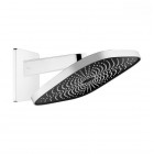 Oltens Vann (S) Krafta deszczownica kwadratowa 26 cm prysznicowa z ramieniem chrom 36040100