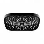 Oltens Vann (S) deszczownica 26x26 cm kwadratowa czarny mat 37008300