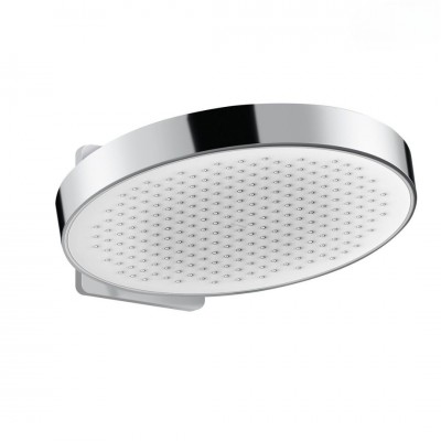 Oltens Regna Krafta deszczownica okrągła 32 cm prysznicowa z ramieniem chrom 36041100