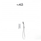 Oltens Hadsel zestaw prysznicowy podtynkowy deszczownica 26 cm chrom 36042100